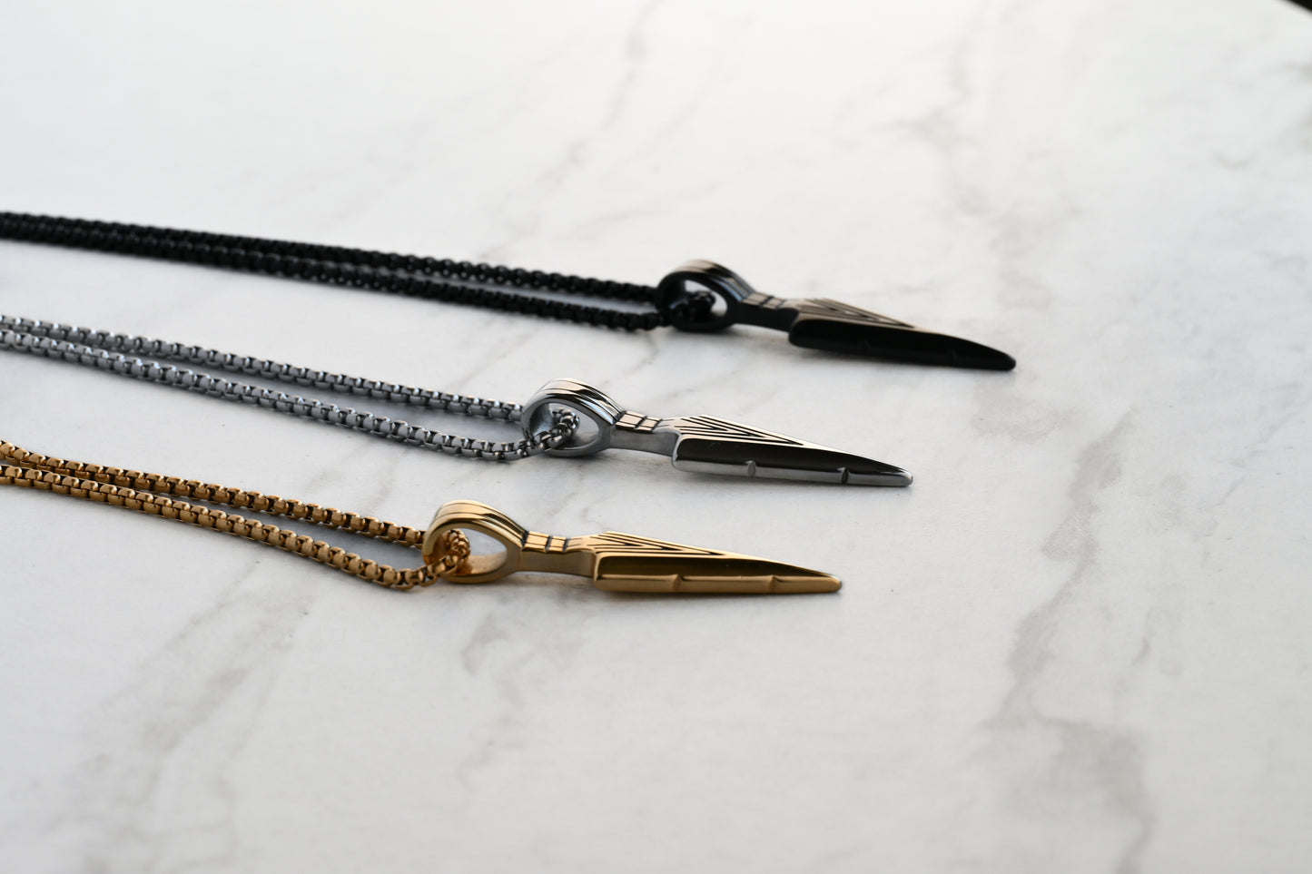 Men's Arrow Head Necklace