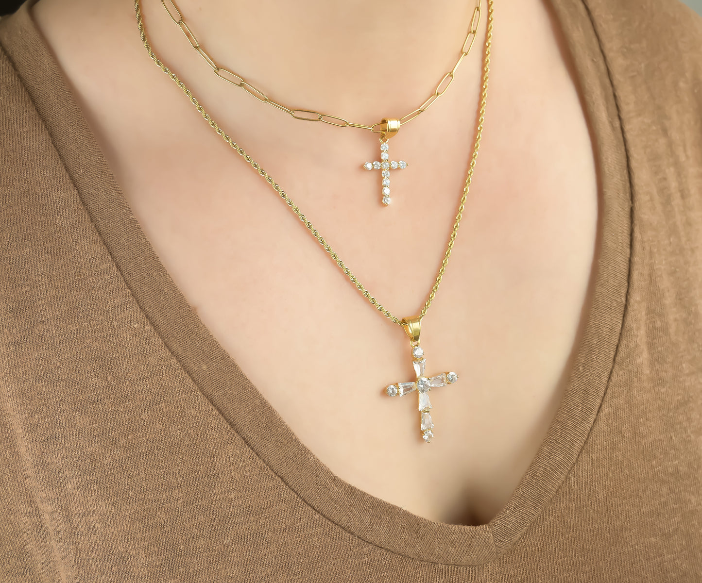 Icon Cross Necklace