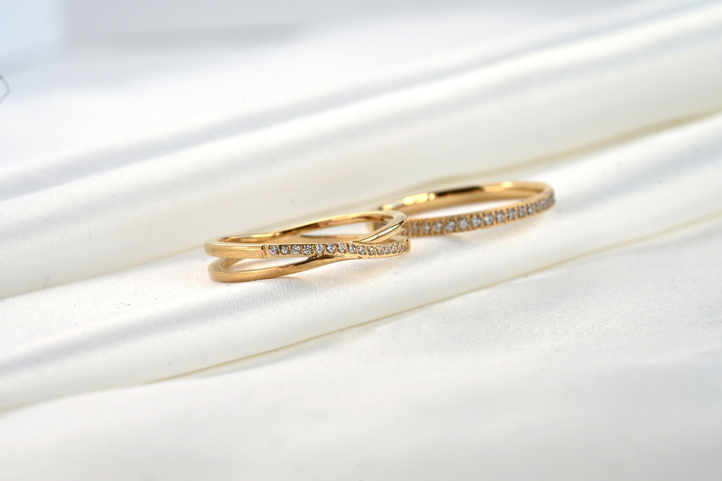 Diamond Stacker Ring Set