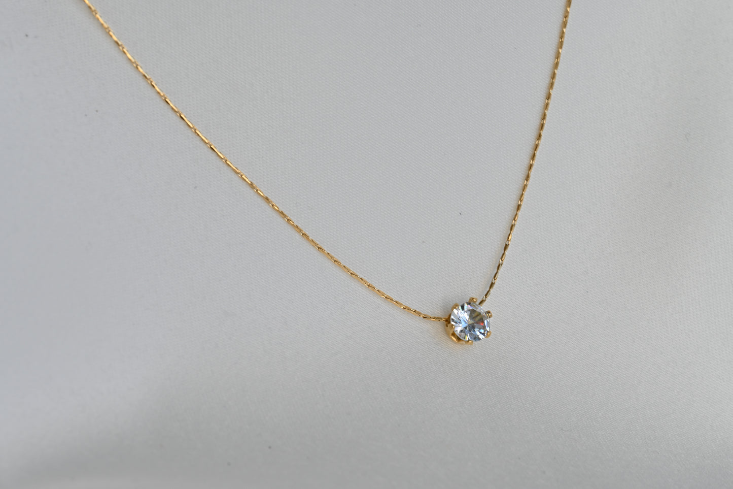 Solitaire Necklace
