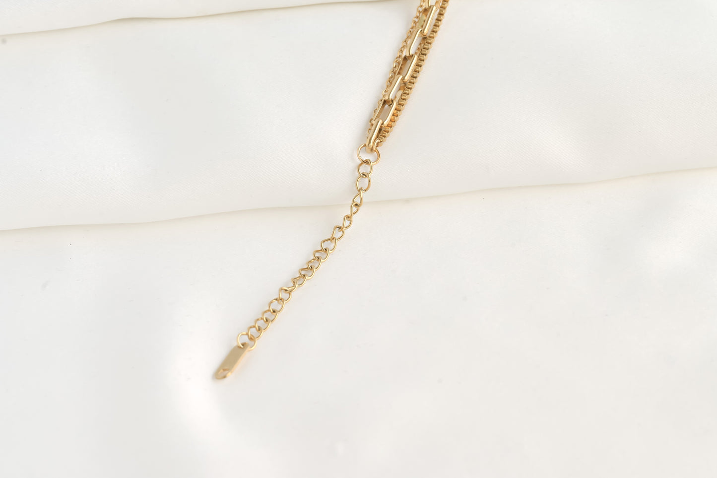 Layered Paperclip Necklace