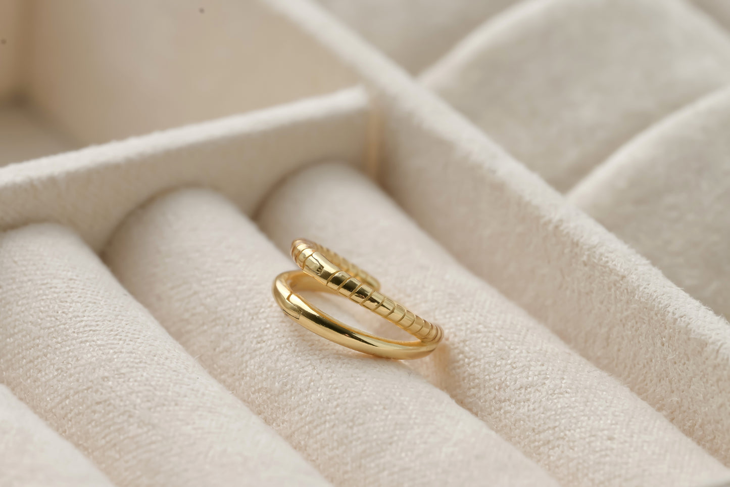 Silver Small Split Hoops