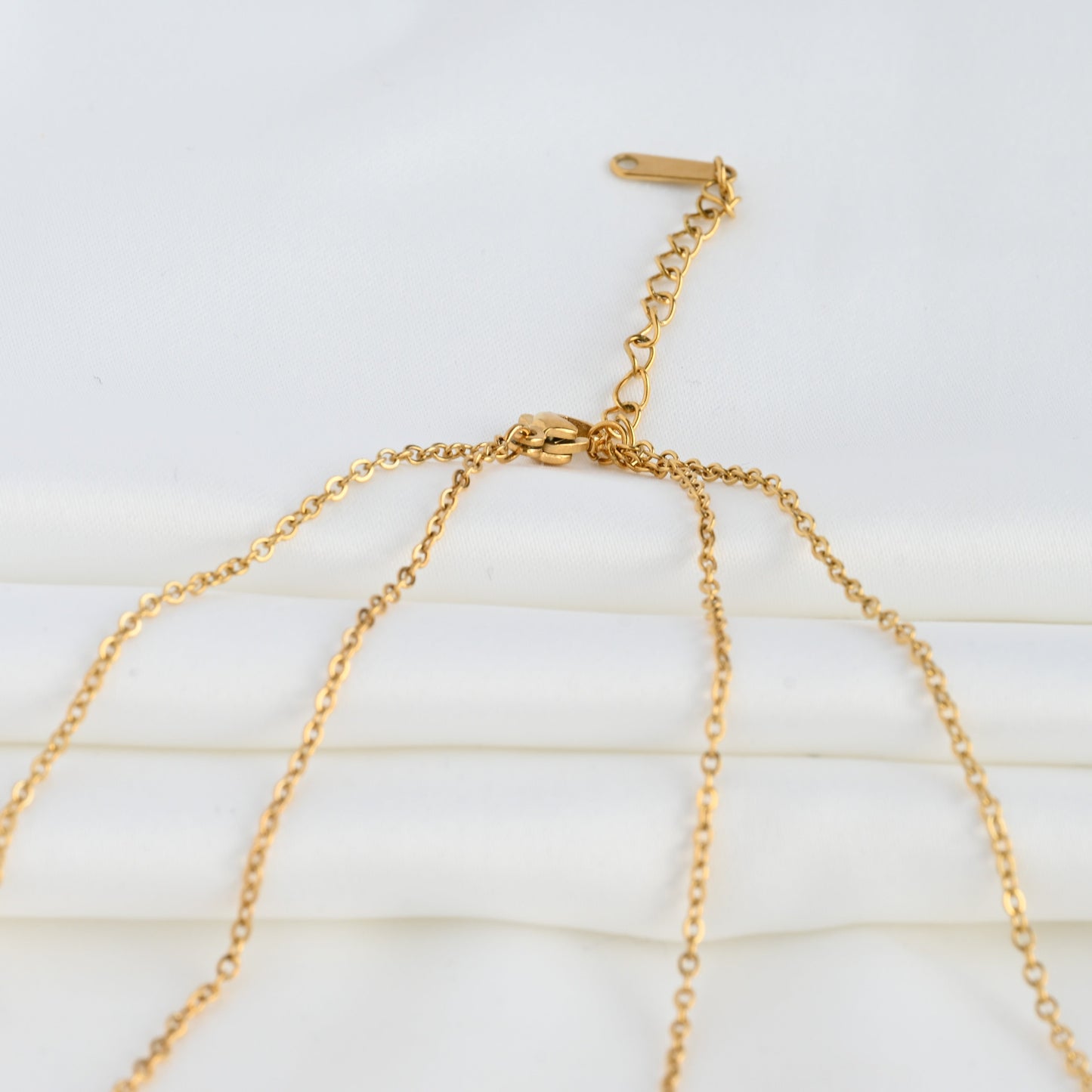 Bezel Trio Necklace