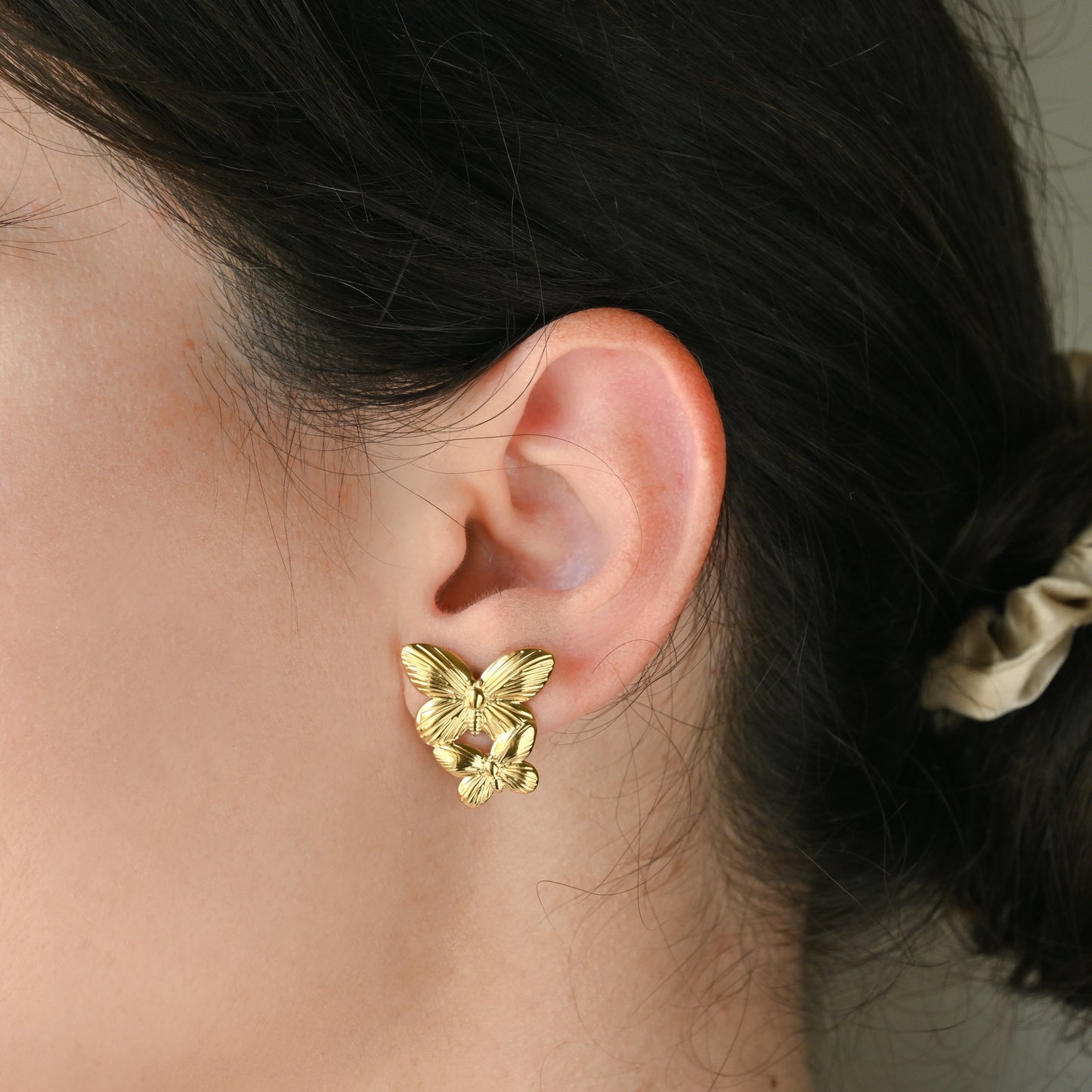 Butterfly Drop Earrings