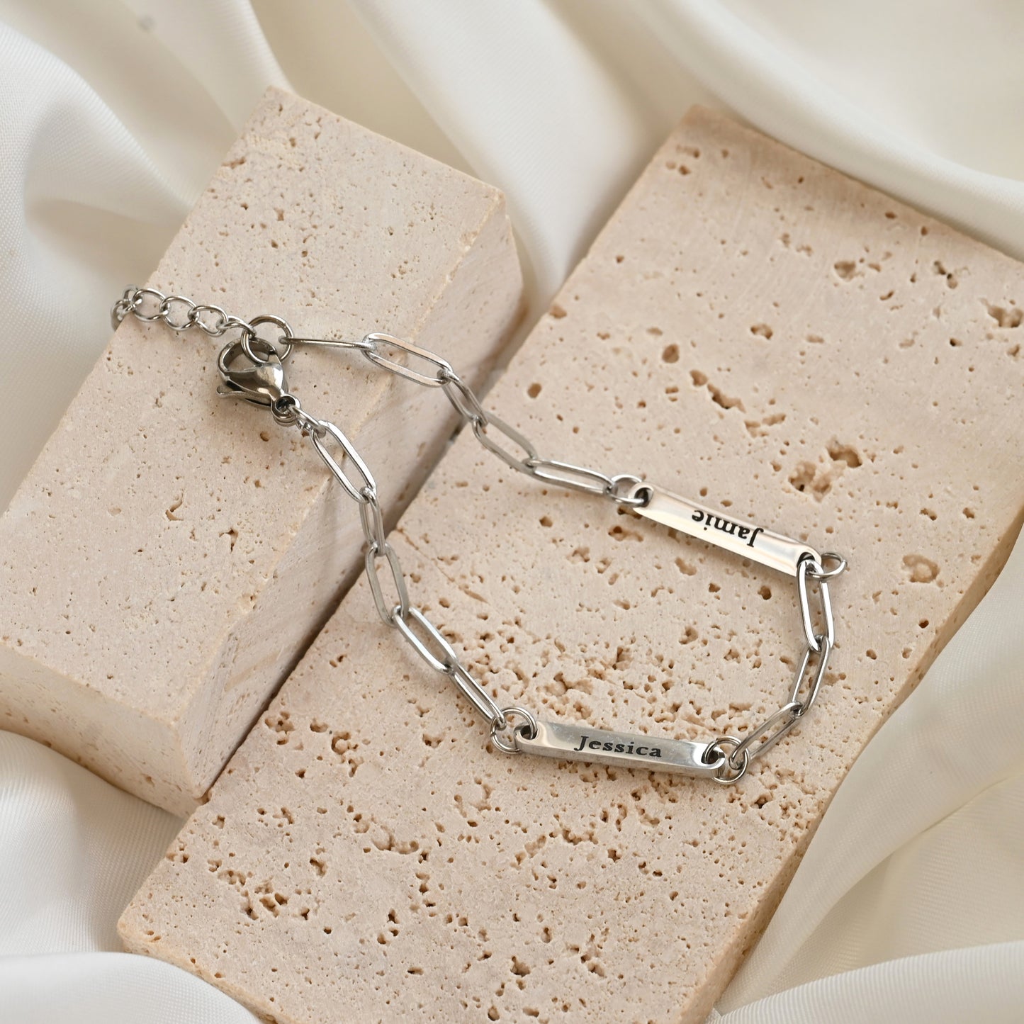 Multiple Name Bars Bracelet