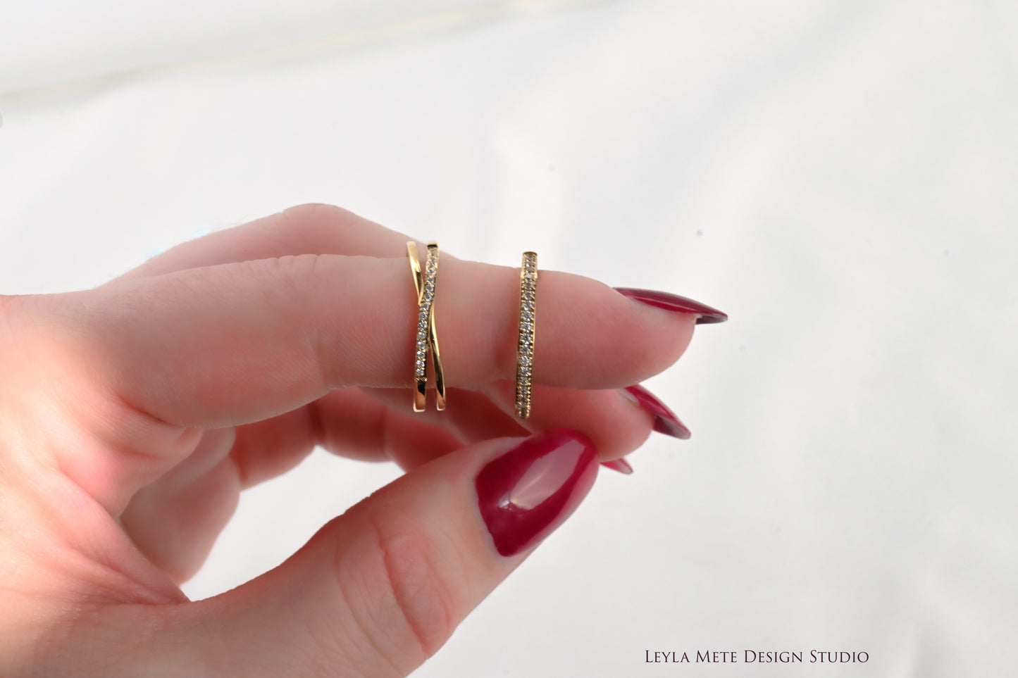 Diamond Stacker Ring Set