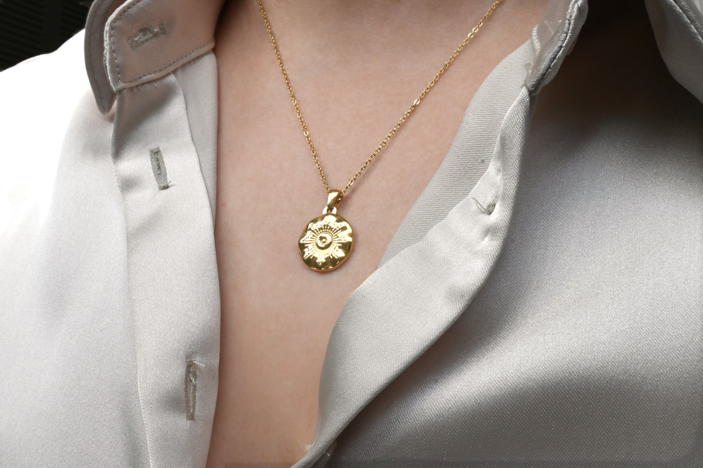 Vintage Sun Necklace