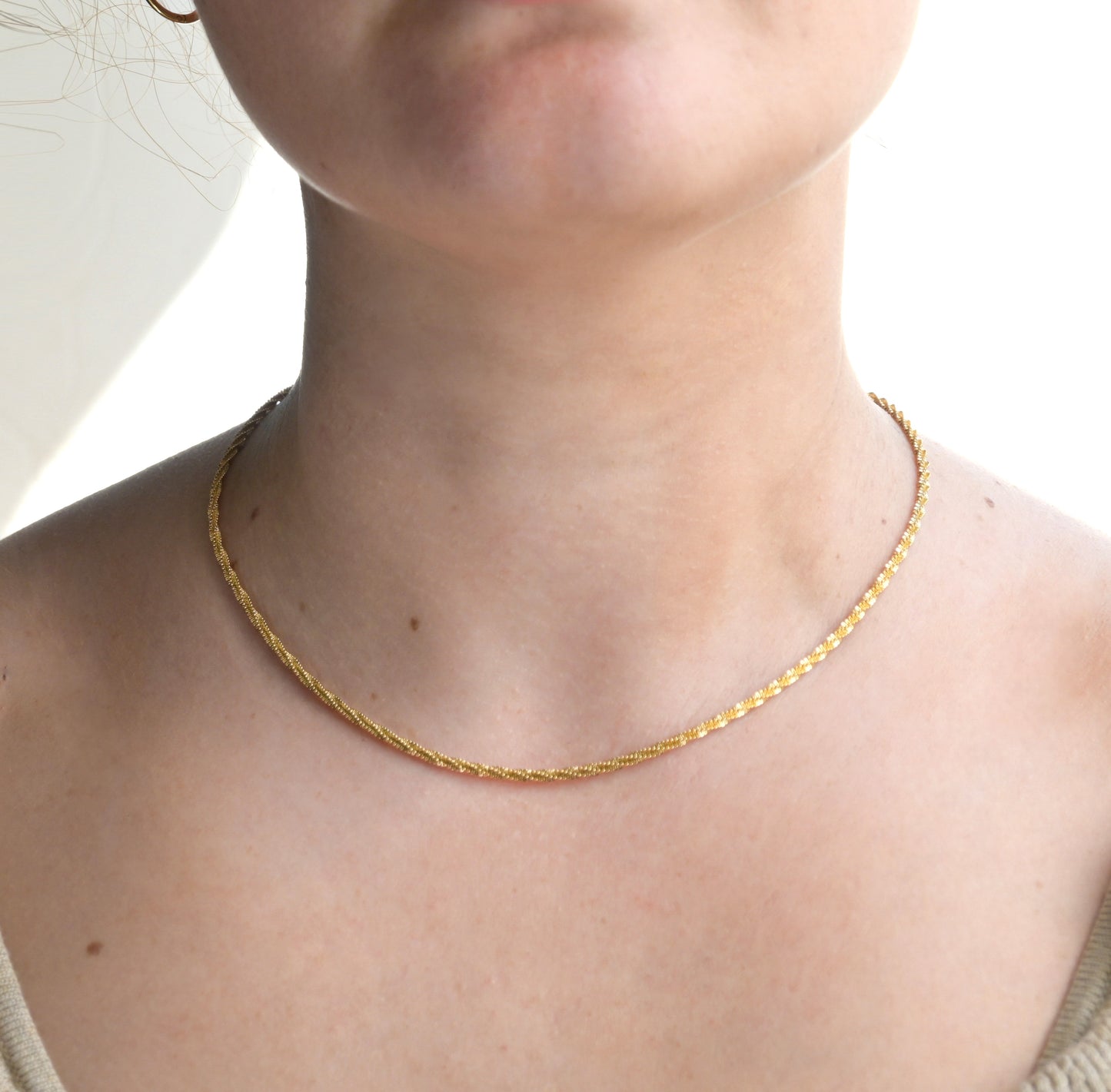 Sparkle Rope Necklace