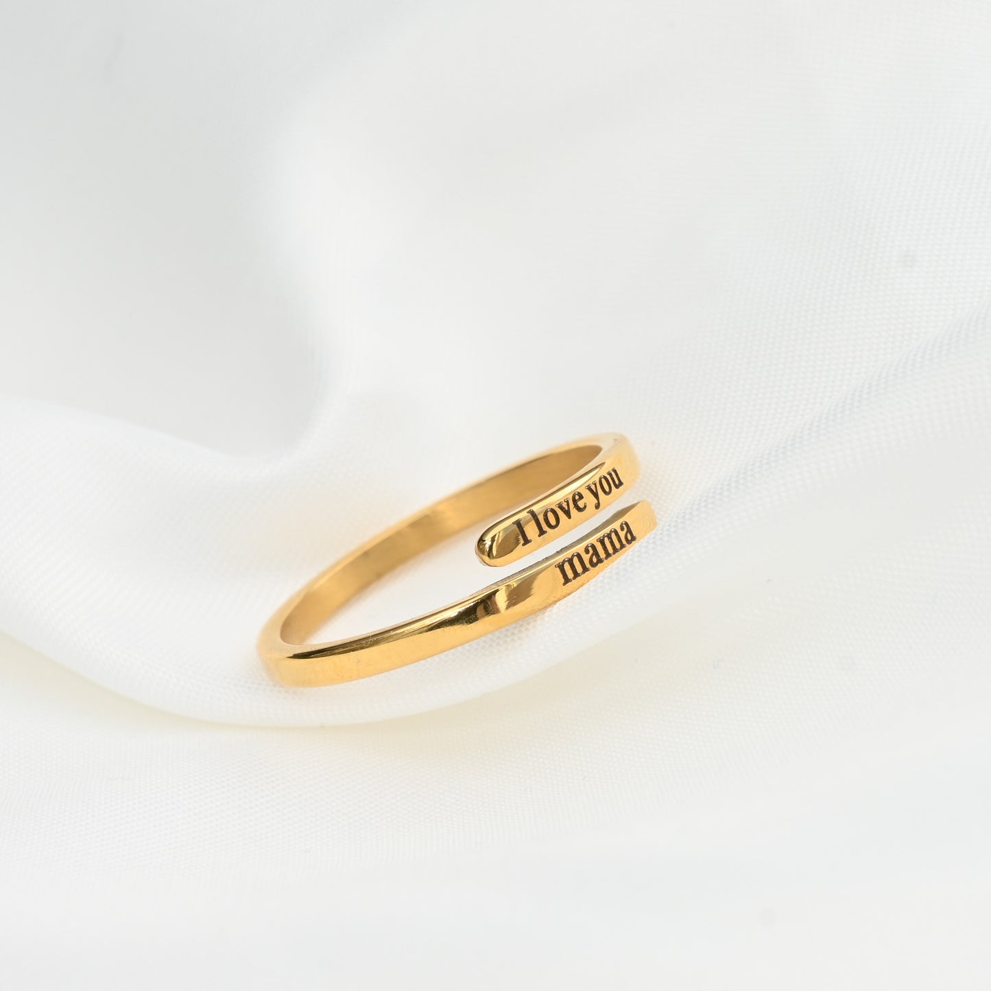 Engraved Wrap Ring