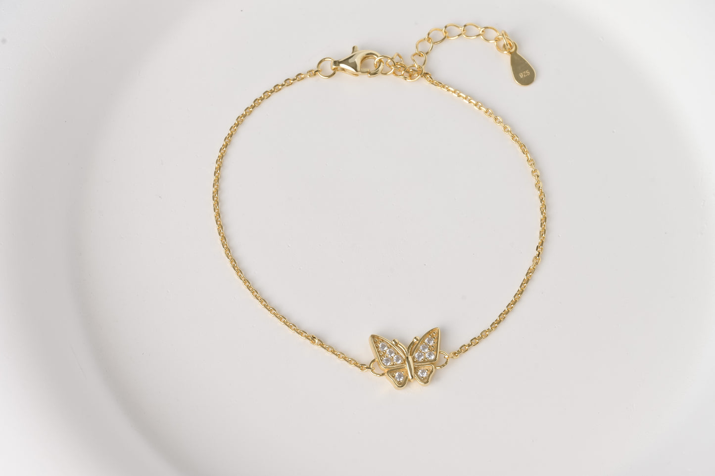 Silver Diamond Charm Bracelets