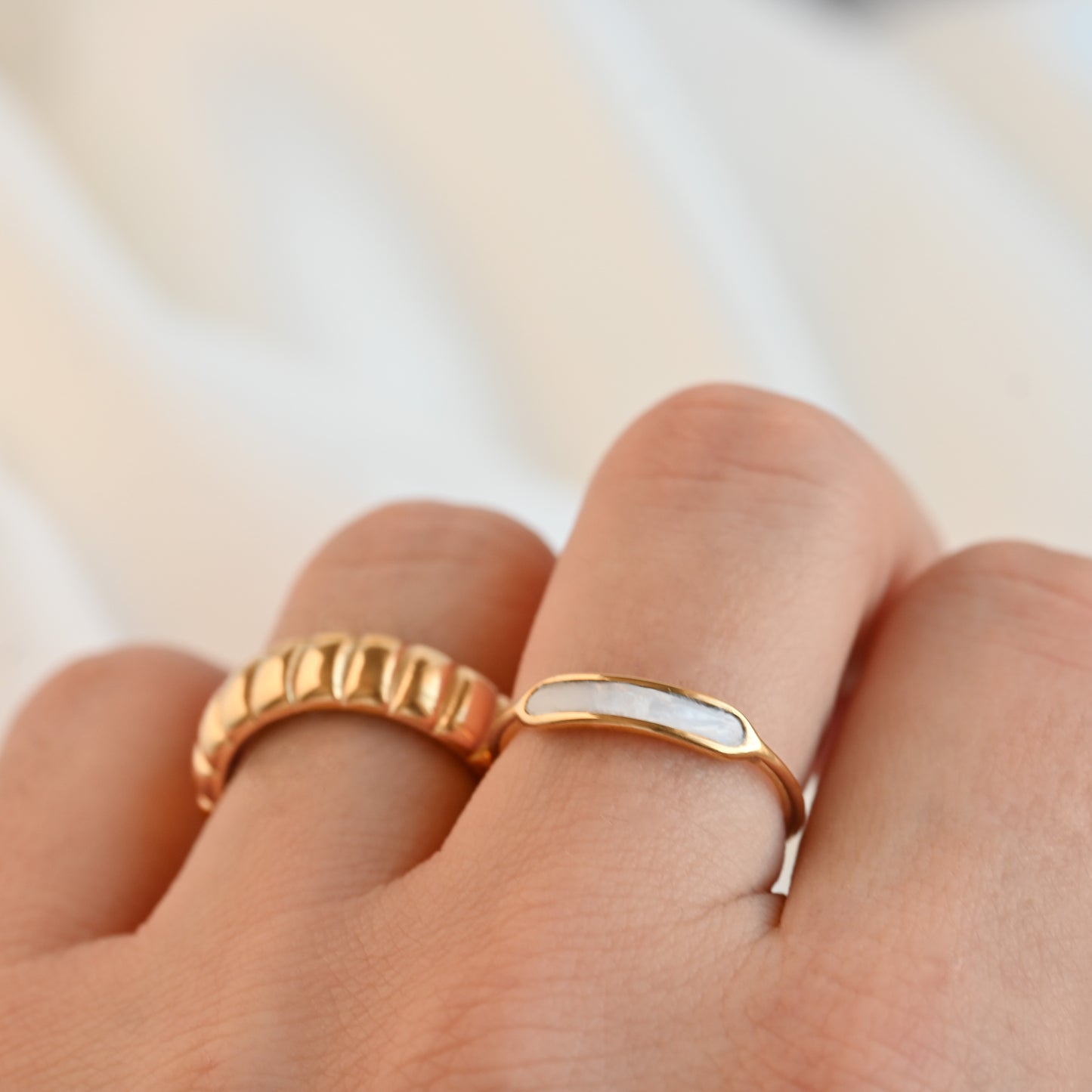 Mother of Pearl Ring