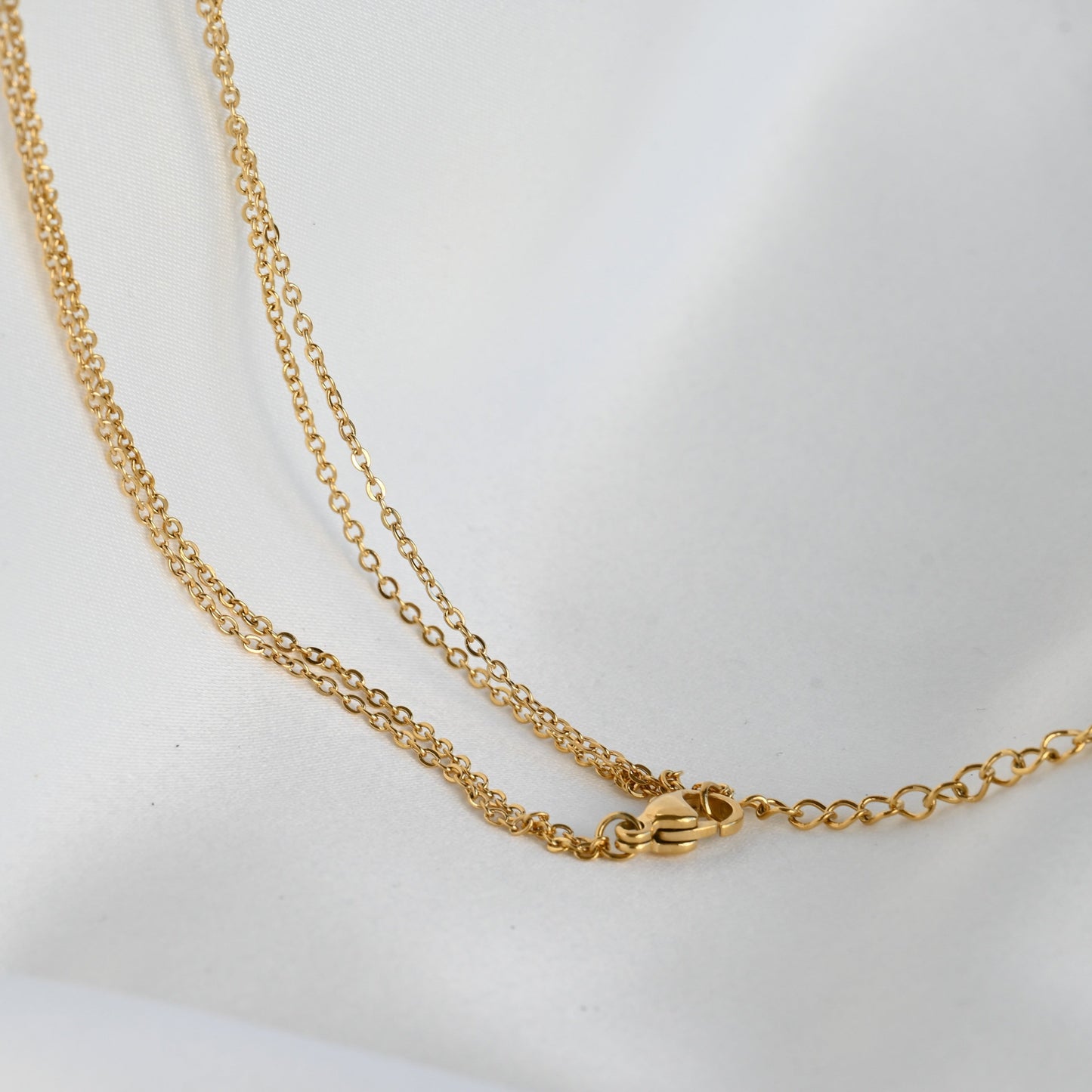 Bezel Trio Necklace