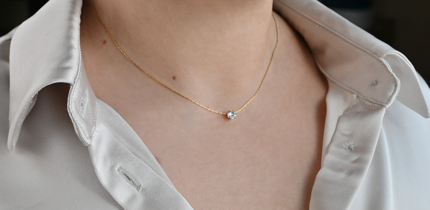 Solitaire Necklace