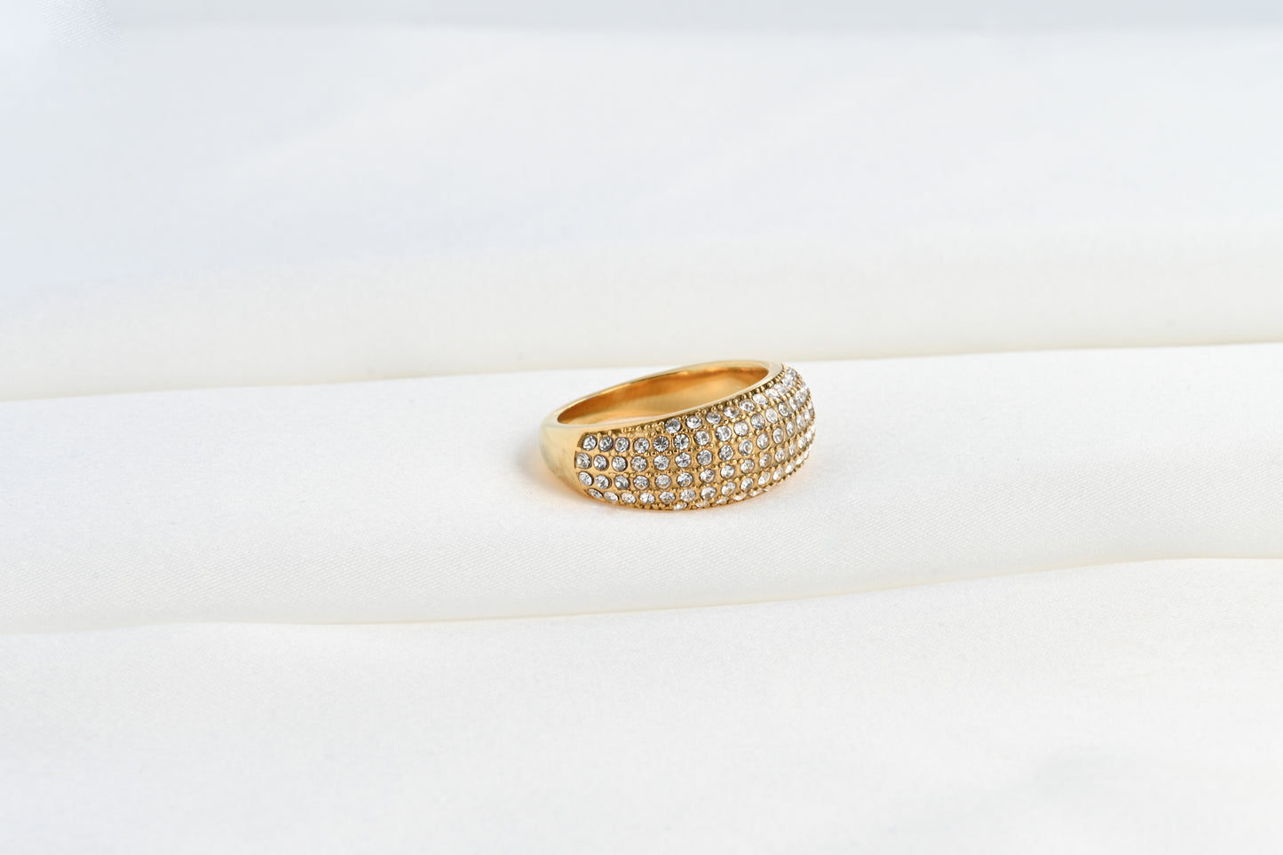 Pave Diamond Dome Ring