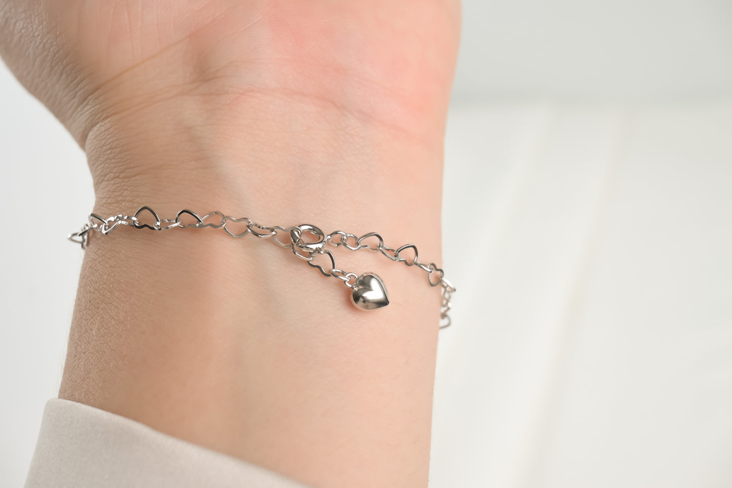Heart Link Bracelet