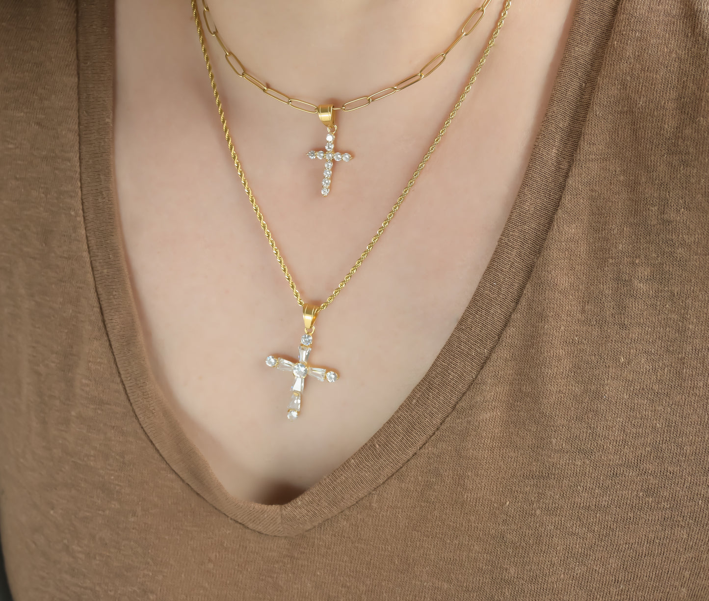 Icon Cross Necklace