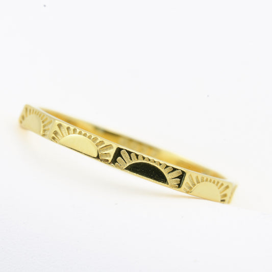 Angular Sun Ring