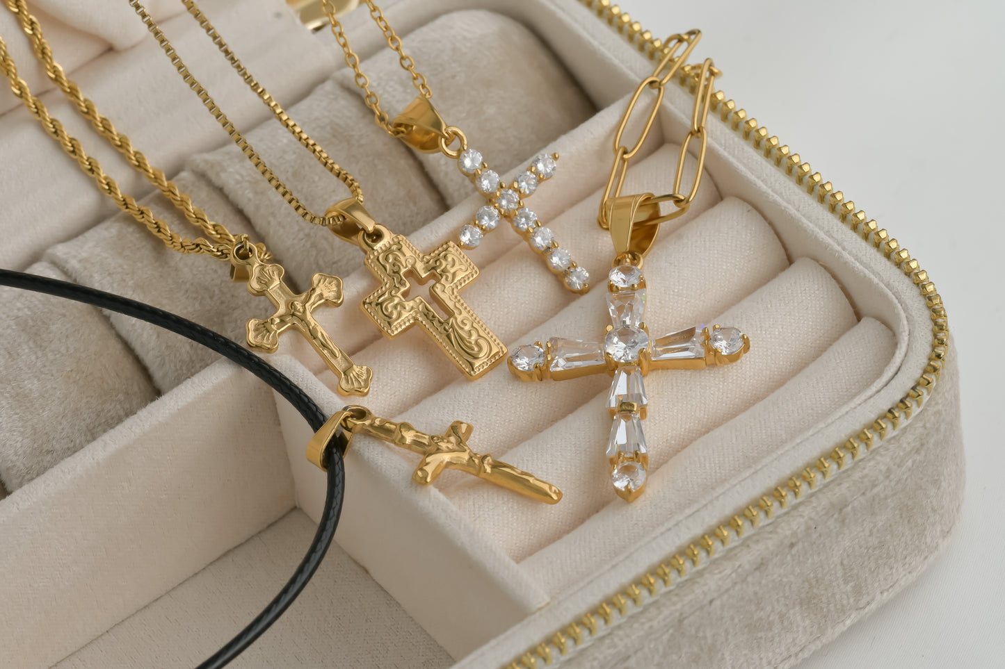 Icon Cross Necklace