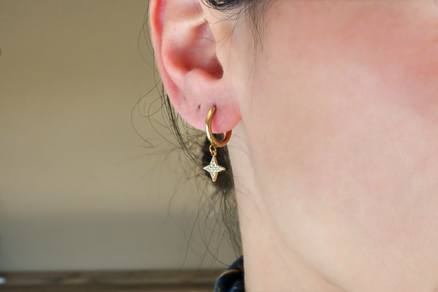 Celestial Diamond Hoops