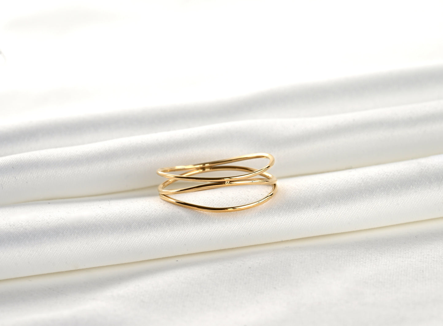 Layered Wire Ring