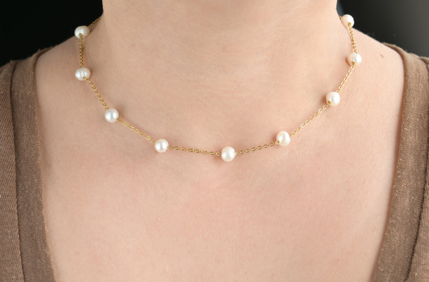 Pearl Chain Necklace