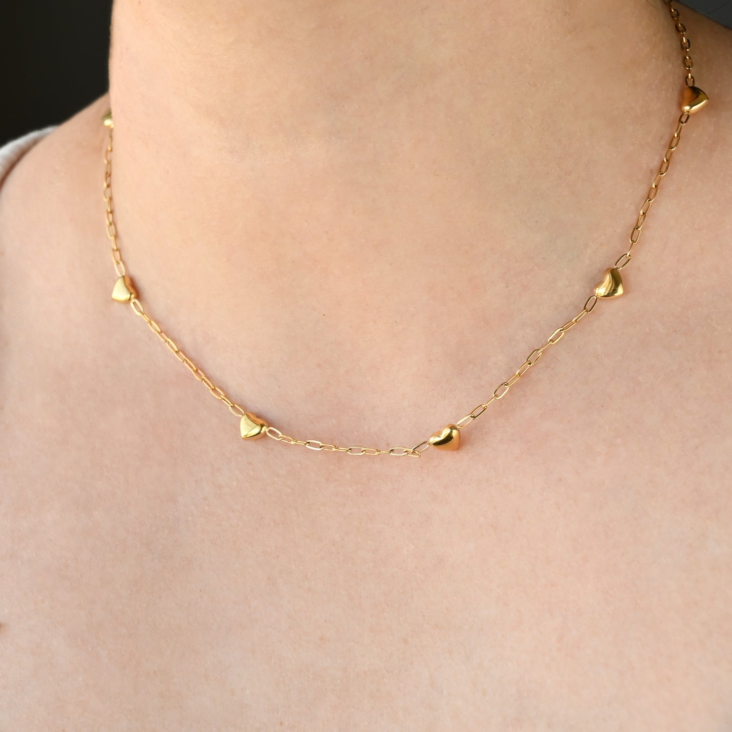 Paperclip Heart Necklace