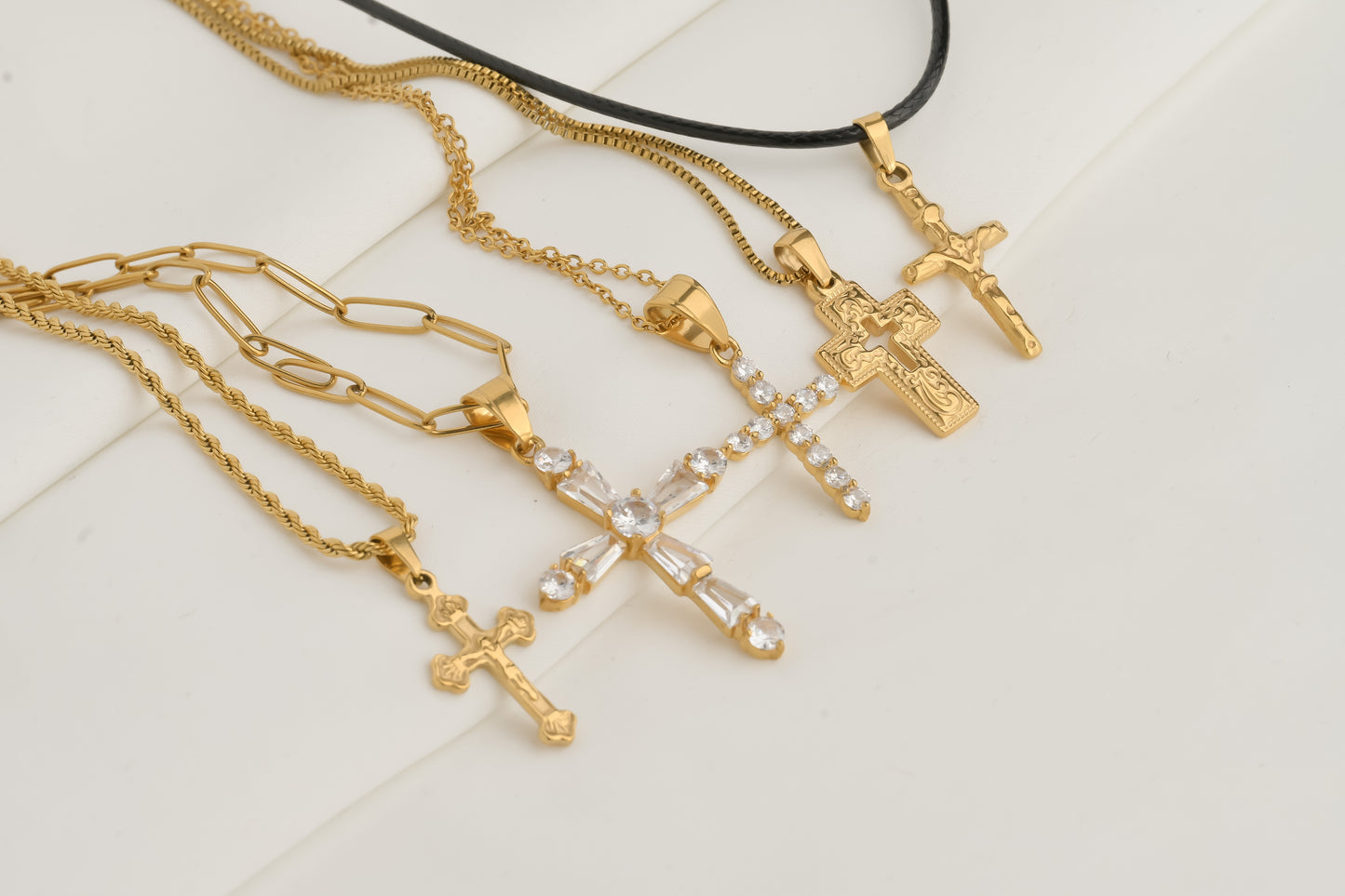 Icon Cross Necklace