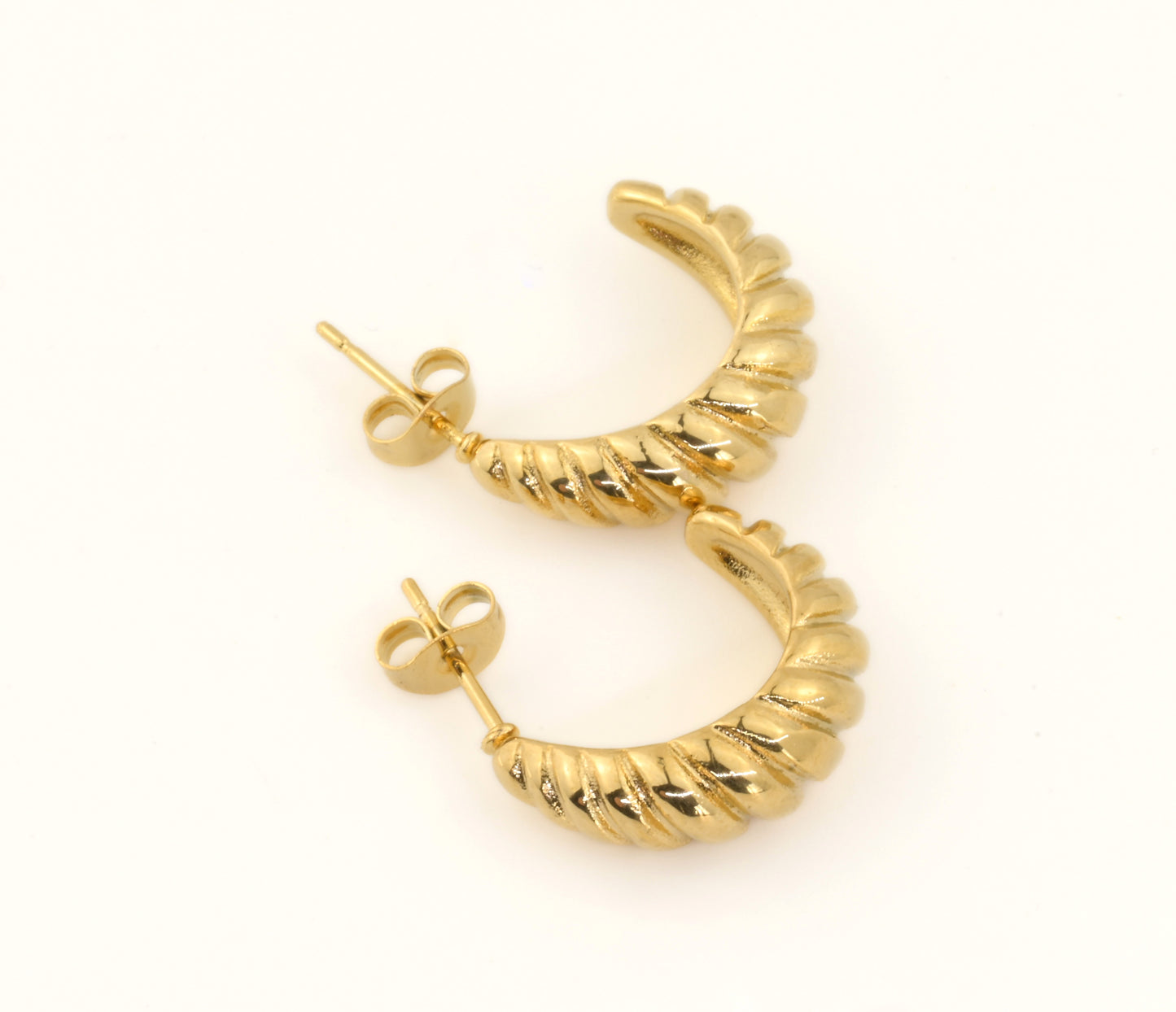 Medium Croissant Earrings