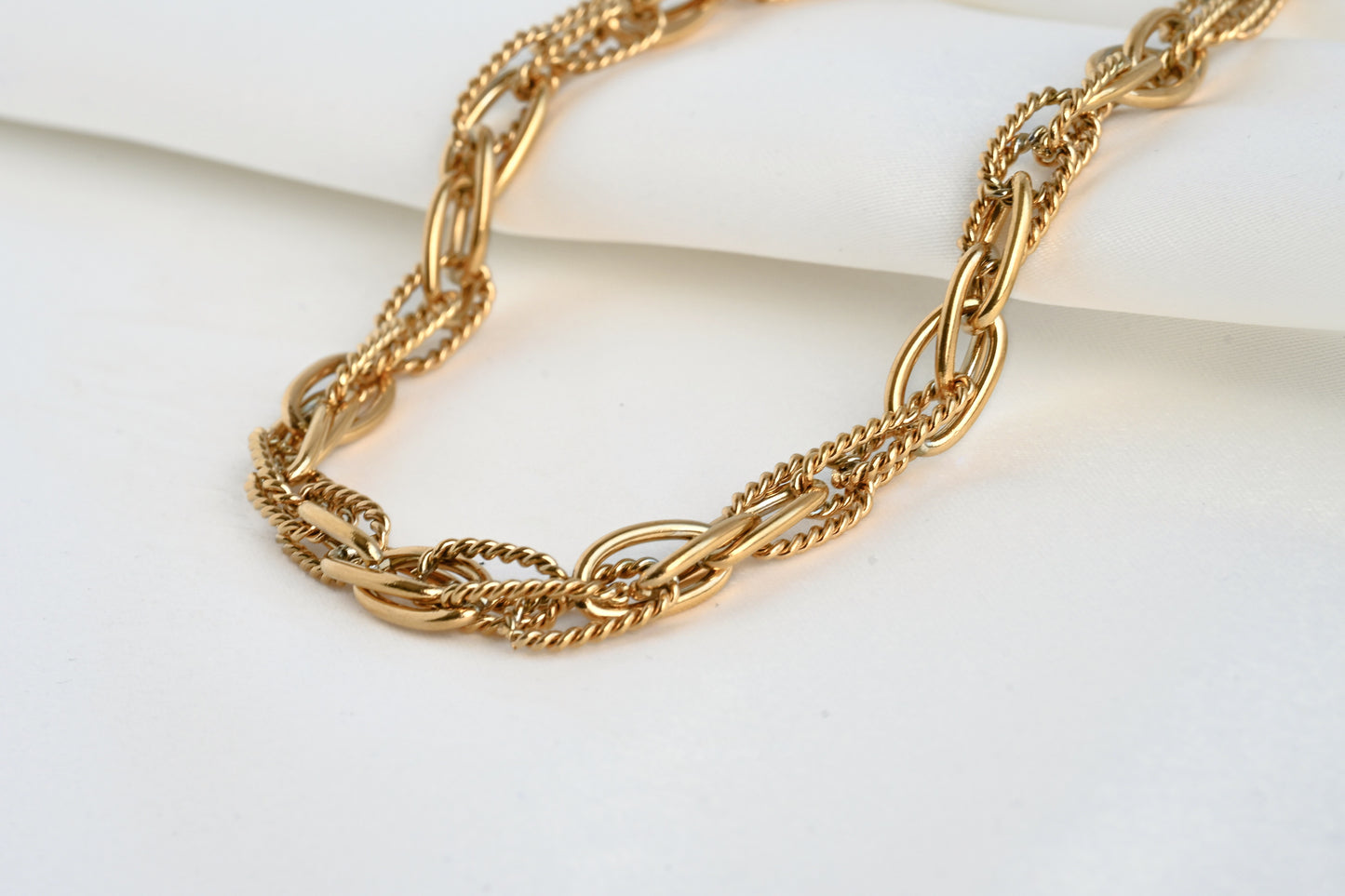 Oval Link Chain Necklace