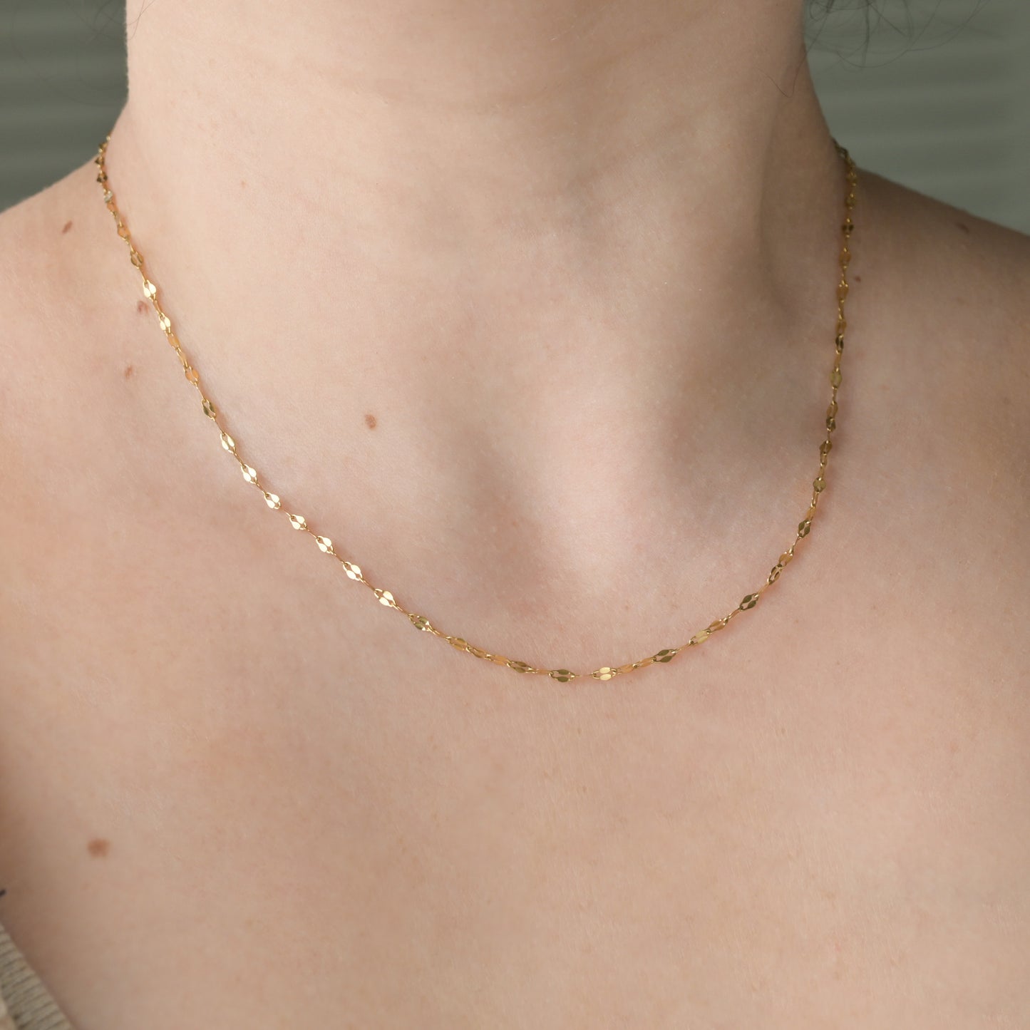 Mirror Chain Necklace