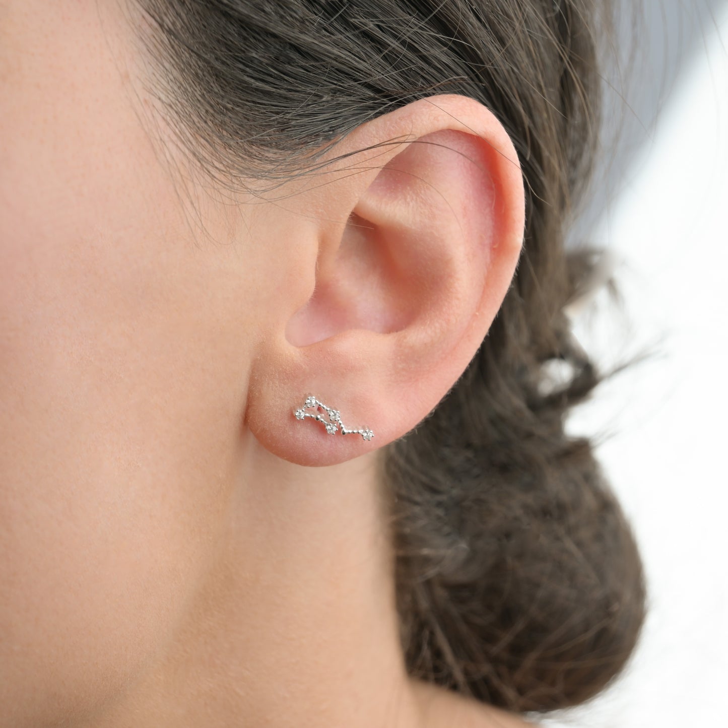 Silver Constellation Studs
