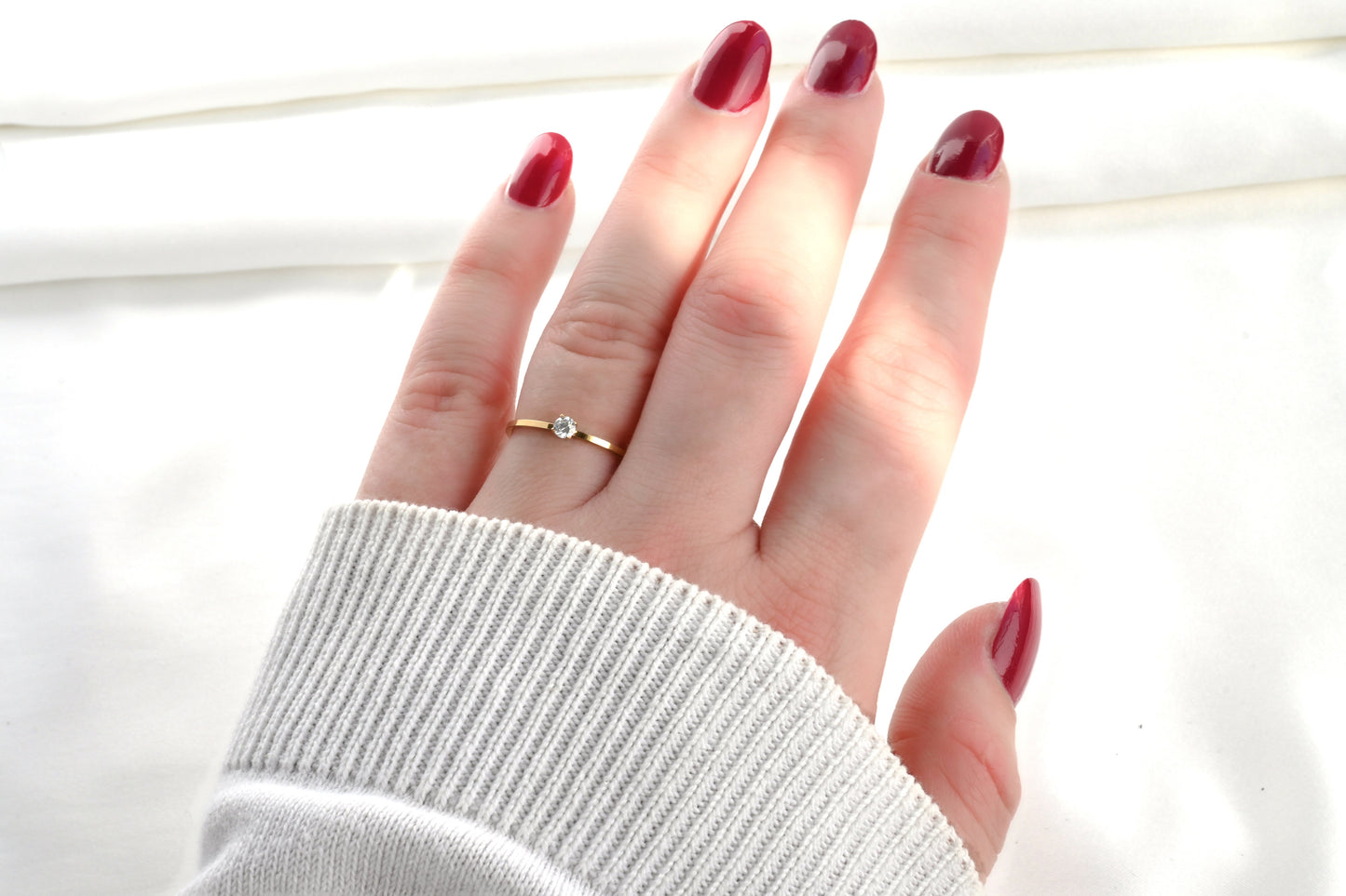 Solo Diamond Ring