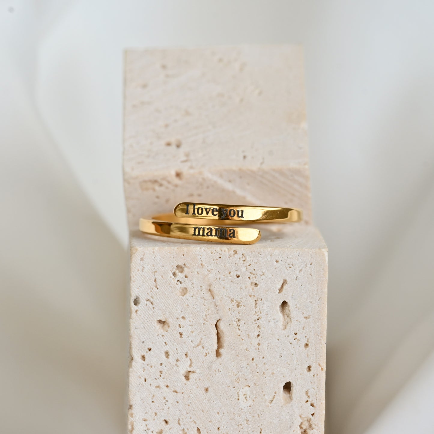 Engraved Wrap Ring
