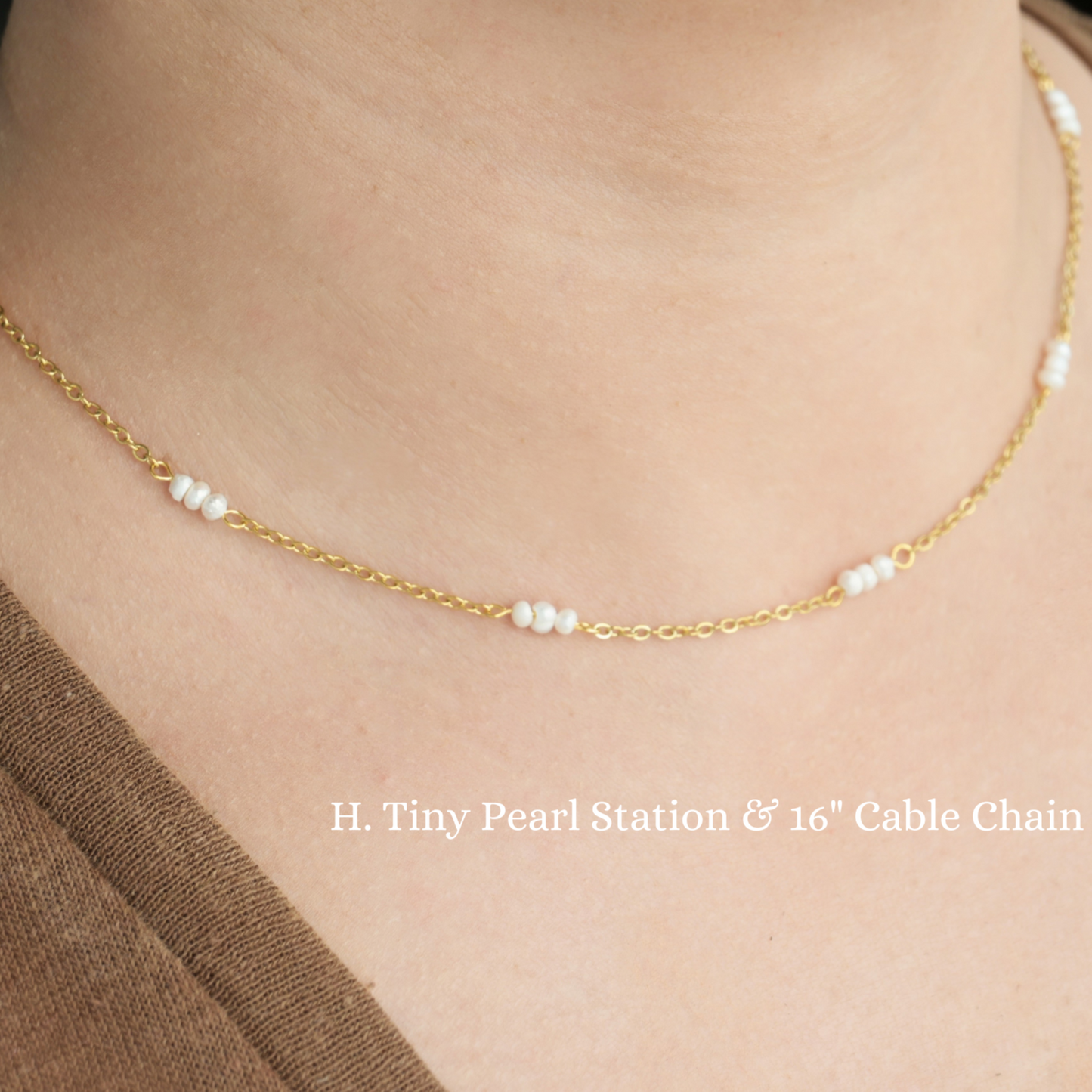 Pearl Chain Necklace