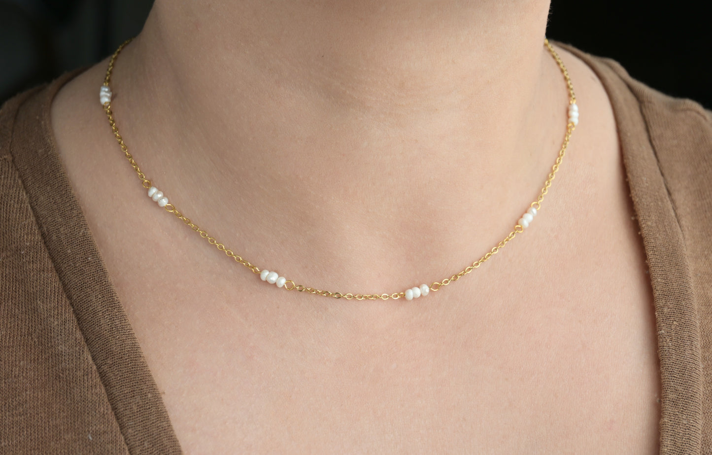 Pearl Chain Necklace