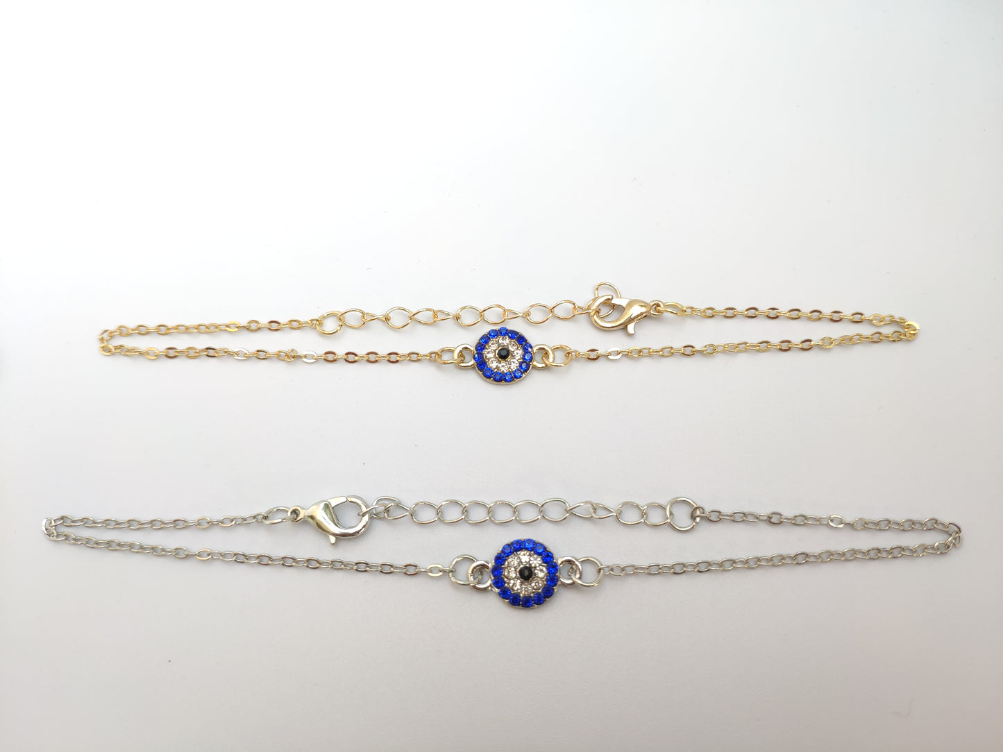 Diamond Round Eye Anklet