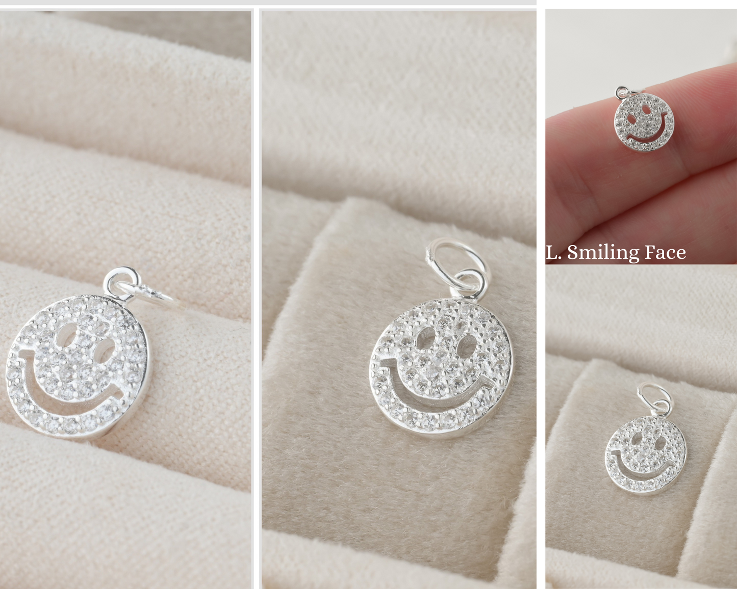 925 Silver Charm Necklace Collection- SILVER