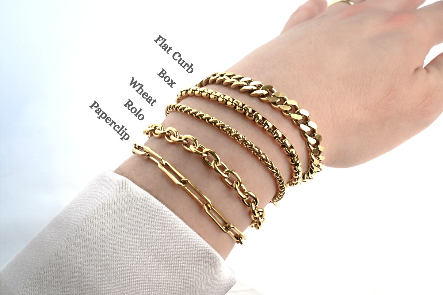 Chunky Gold Bracelets