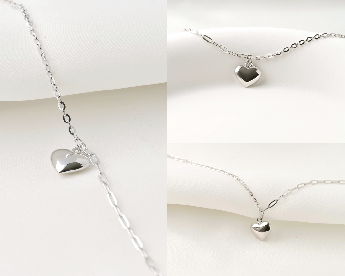 Puffy Heart Bracelet