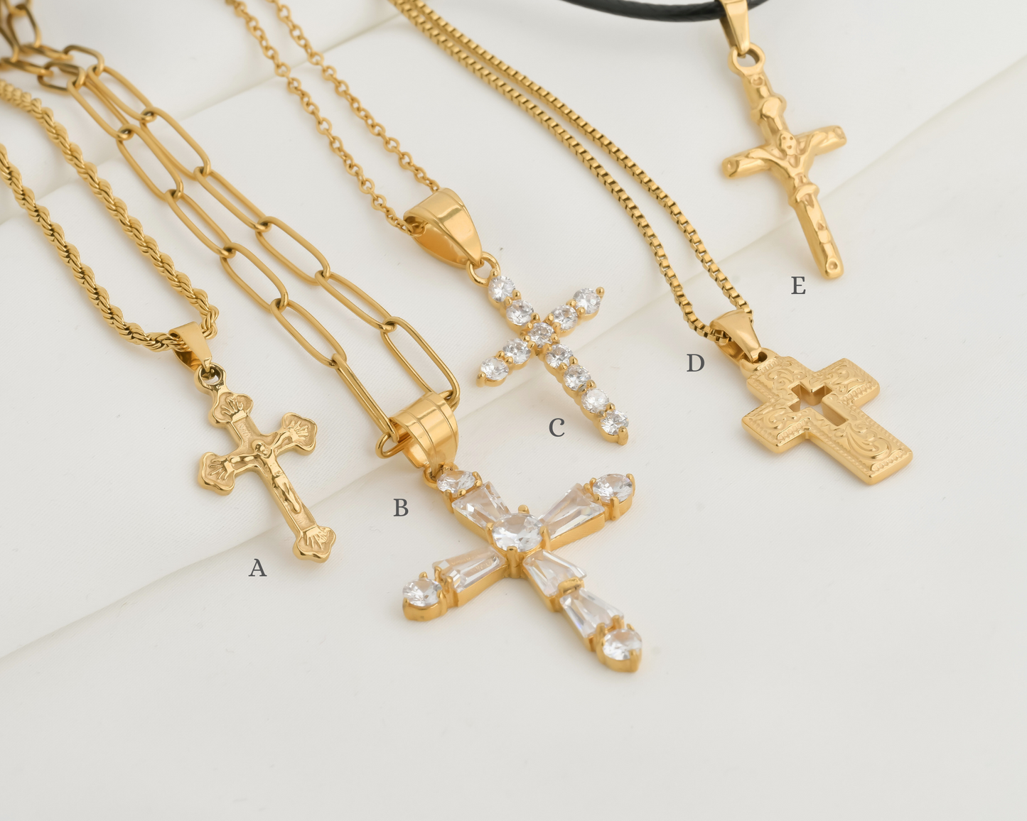 Icon Cross Necklace