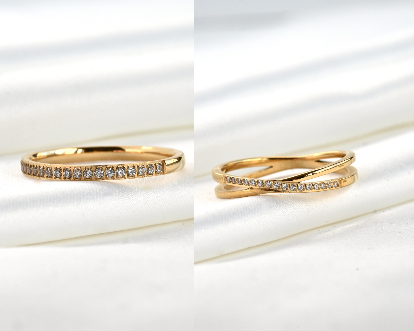 Diamond Stacker Ring Set