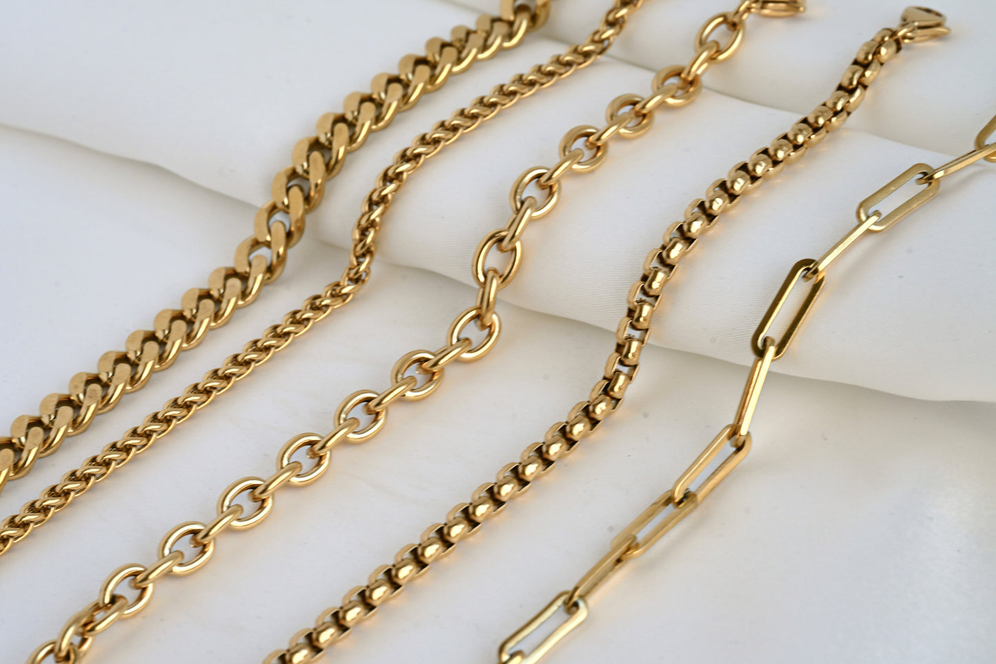 Chunky Gold Bracelets