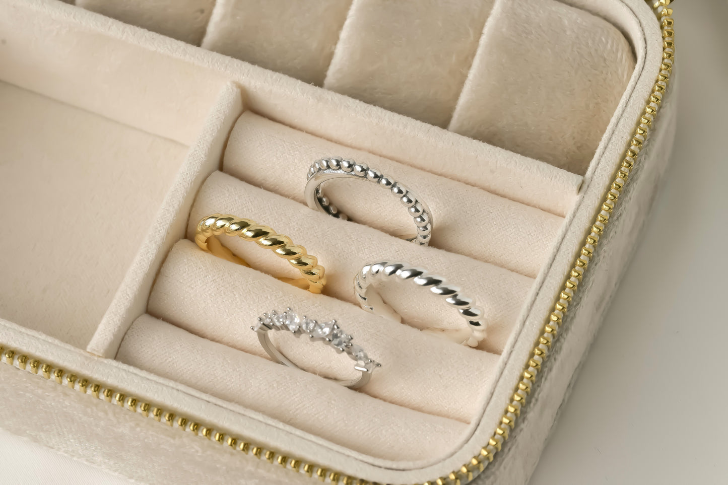 Silver Open Rings