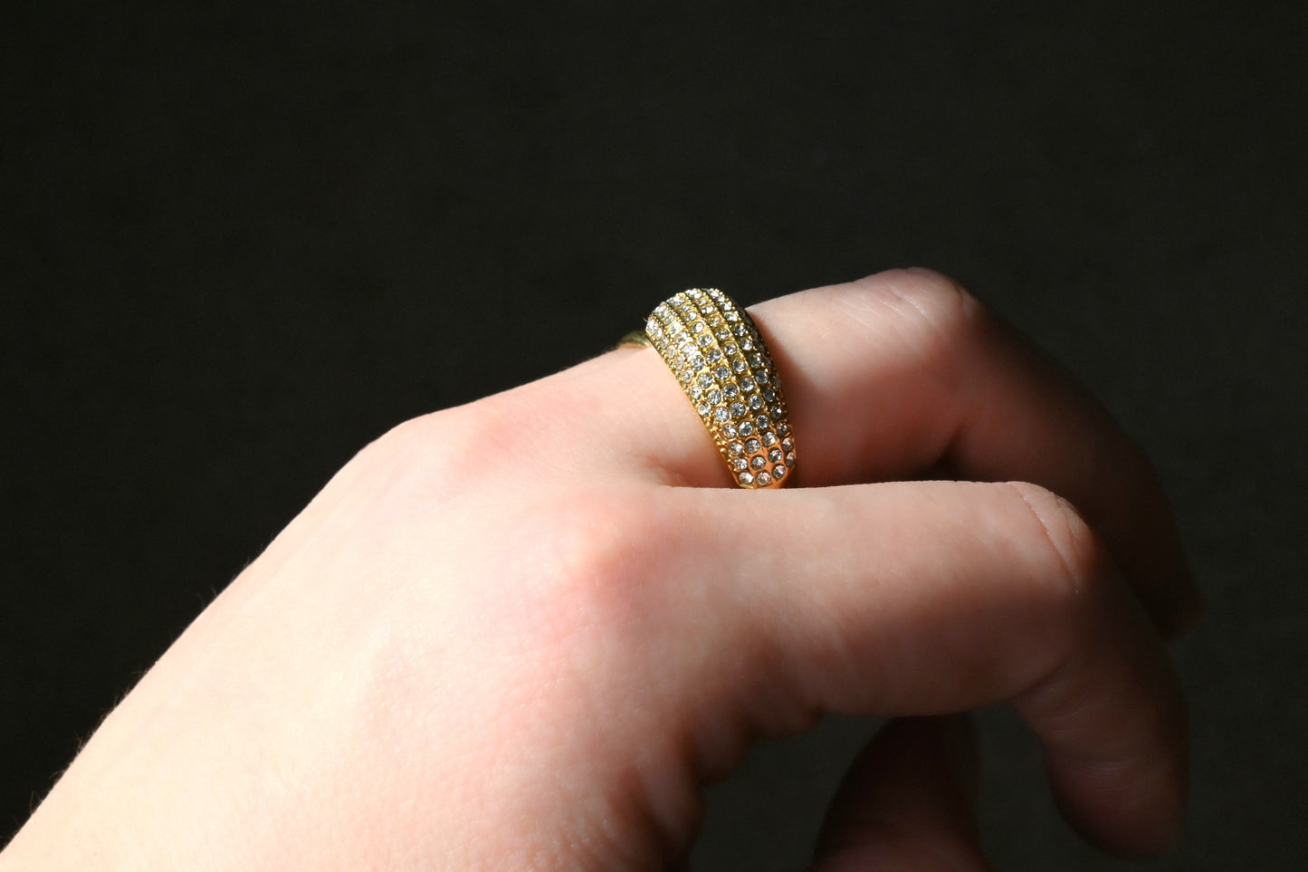 Pave Diamond Dome Ring