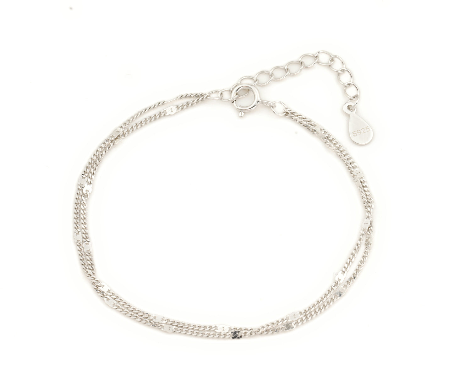 Sequin Curb Bracelet