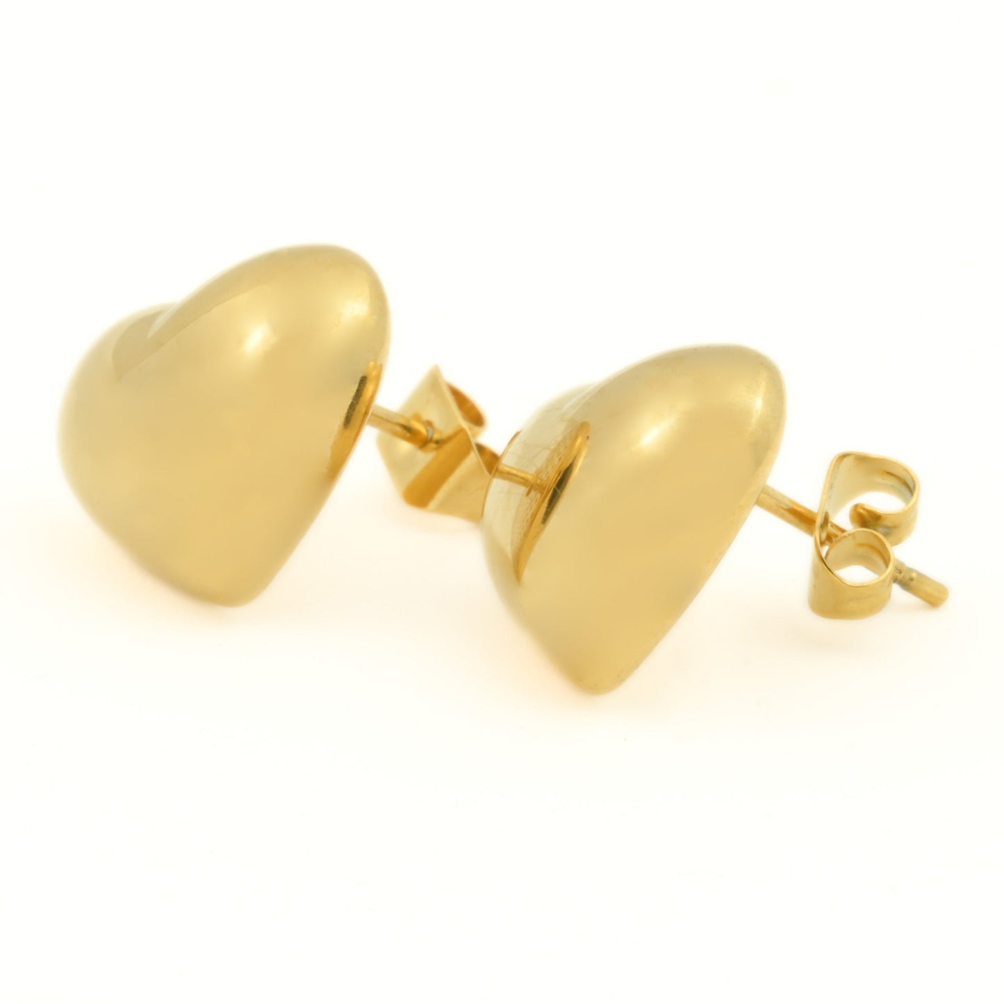 Puffy Heart Studs