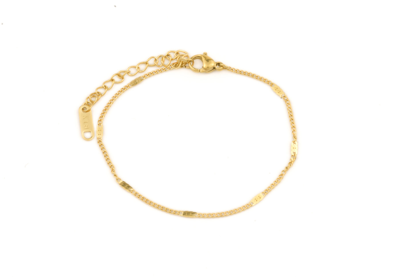 Sequin Curb Bracelet