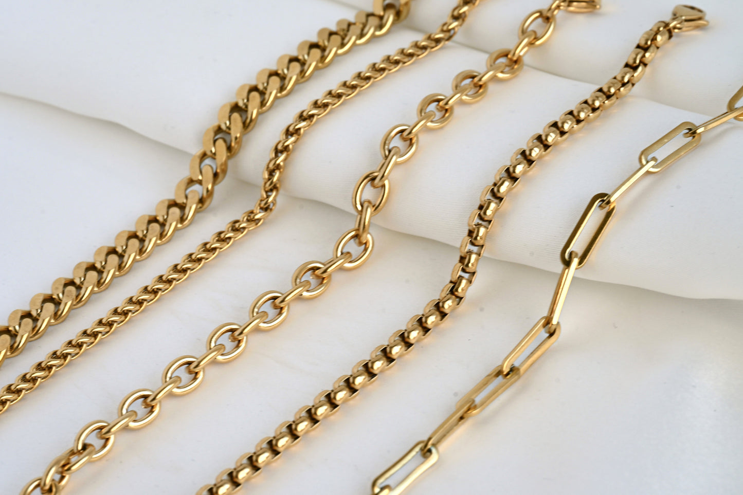 Chunky Gold Bracelets
