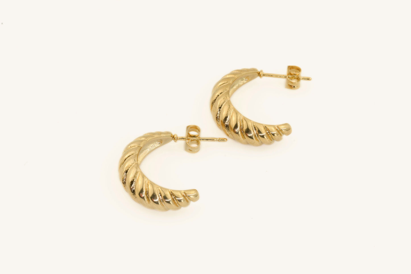 Medium Croissant Earrings