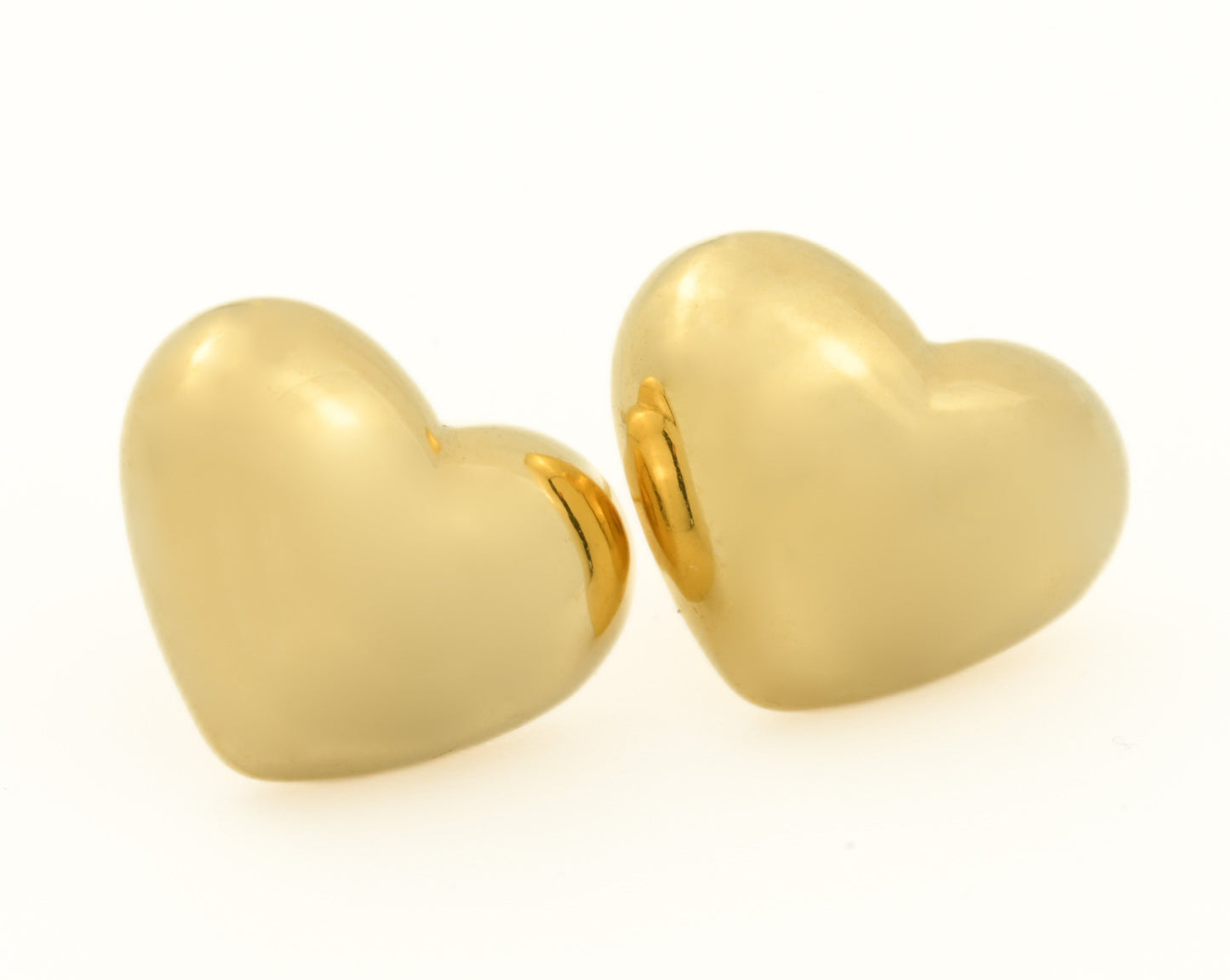 Puffy Heart Studs